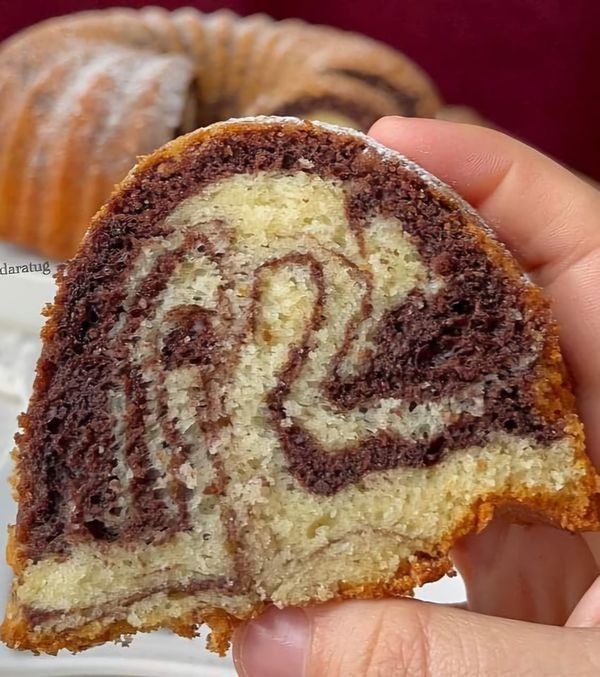 İki Renkli Pamuk Kek - 2
