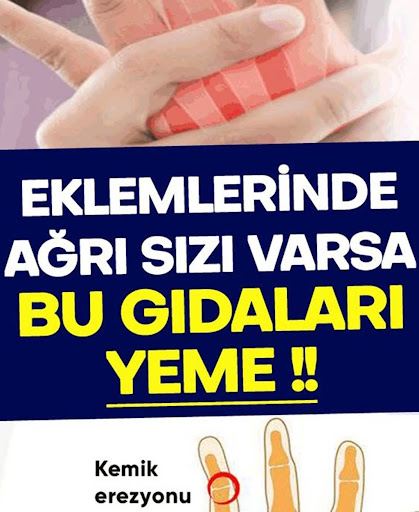 Eklemlerde oluşan ağrıların önemli - 1