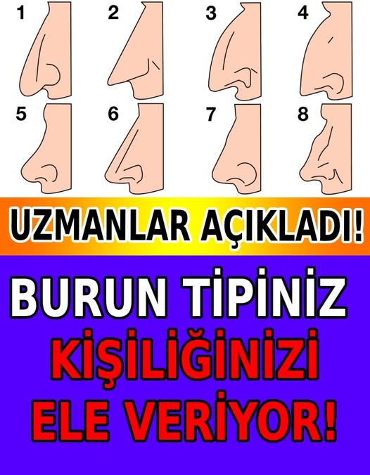 Burun Şekliniz Karakterinizi Ele Veriyor - 1