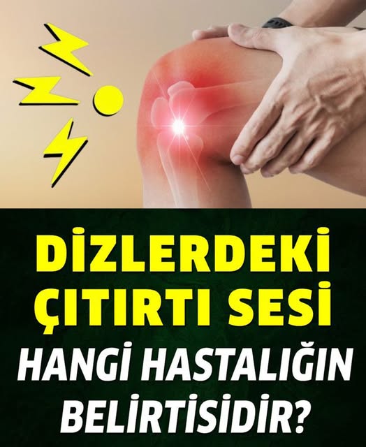 Diz kapağındaki çıtırtı sesi neyin belirtisi, neden olur? - 1