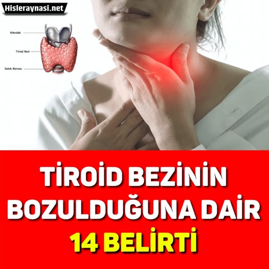 TİROİD BEZİNİN BOZULDUĞUNA DAİR 14 BELİRTİ - 2