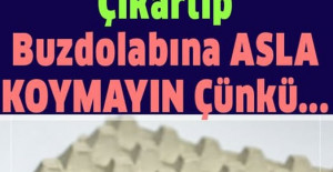 Yumurtayı kartonundan çıkarıp asla dolaba koymayın	