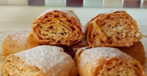 20 Dakikada Tahinli Fındıklı Kuru Baklava