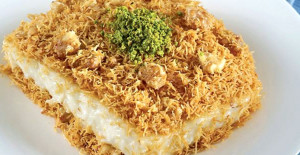 Muhallebili Kadayıf Tatlısı