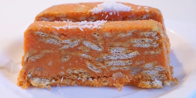 Havuçlu Mozaik Pasta Tarifi - 2