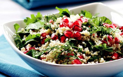 Kavrulmuş Cevizli Buğday Salatası - 2