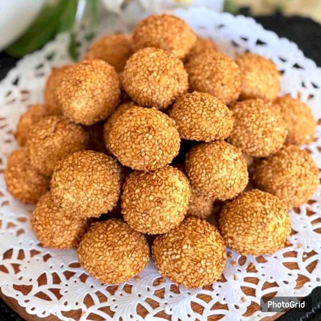 Susamlı Tuzlu Kurabiye - 1