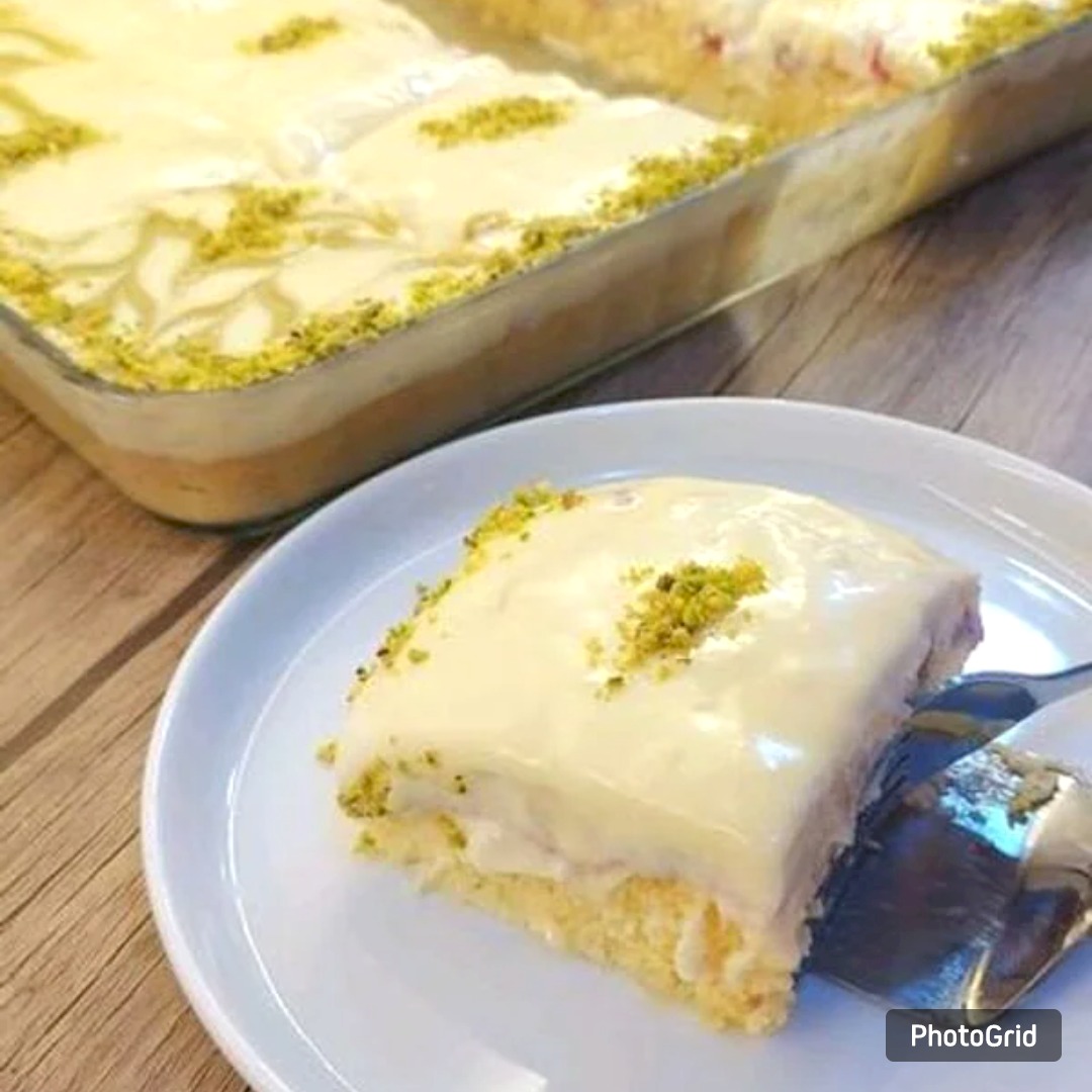 Yaş Pasta Tadında Meyveli Borcam Tatlısı - 2