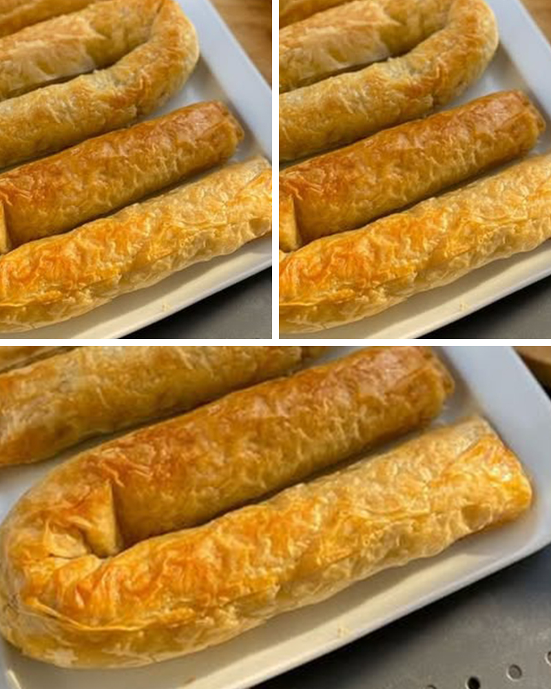 Baklavalık Yufkadan Sarıyer Böreği Tarifi - 1