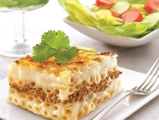 Beşamel Soslu Kıymalı Makarna Tarifi - 6