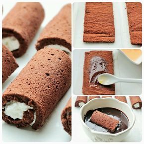Çikolatalı Muzlu Mini Rulolar Tarifi - 1