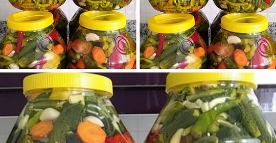 Suyu Bulanmayan Kütür Kütür Karışık Turşu Tarifi
