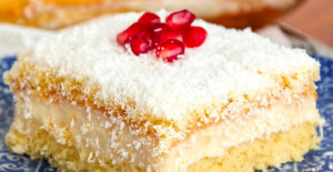 Hindistan Cevizli Borcam Pastası Tarifi