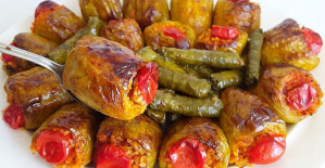 Fırında Lezzeti Bol Biber ve Sarma Dolma Tarifi