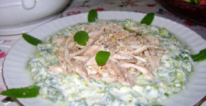 Marullu Tavuk Salatası Tarifi