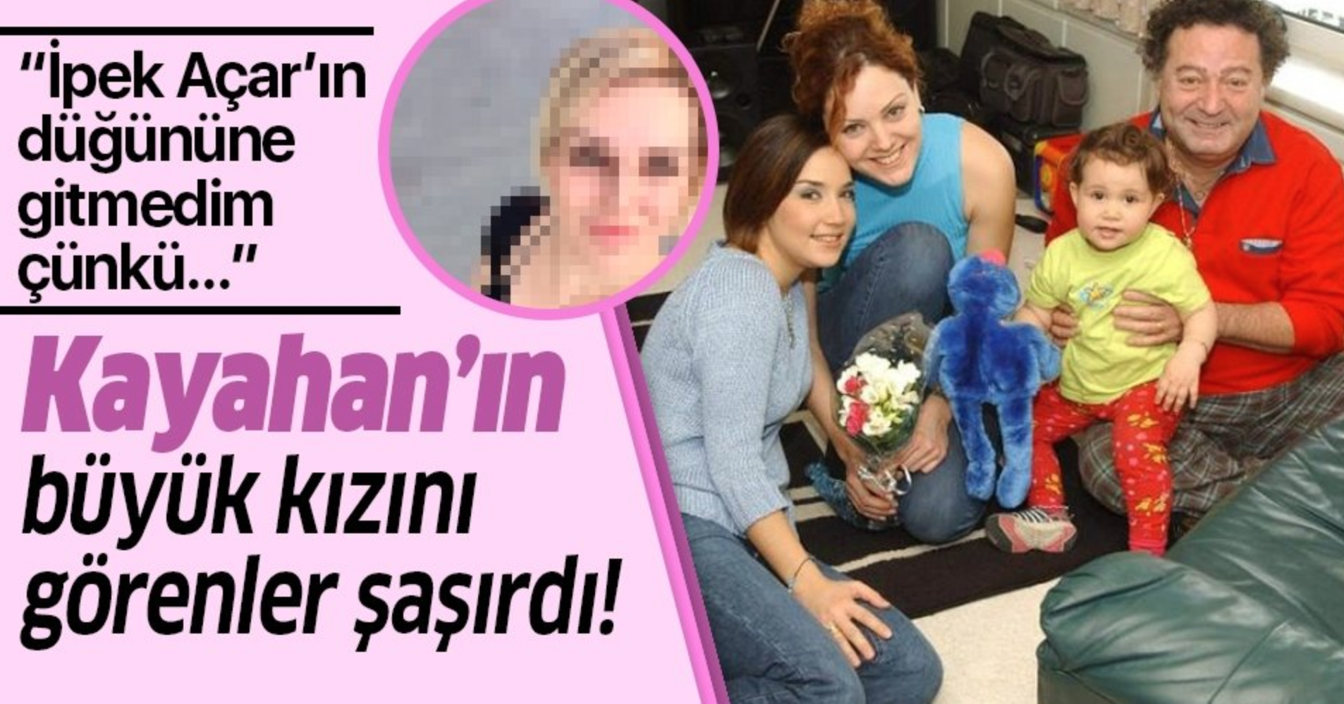 Kayahan�ın büyük kızı Beste Açar�ı görenler şok oldu