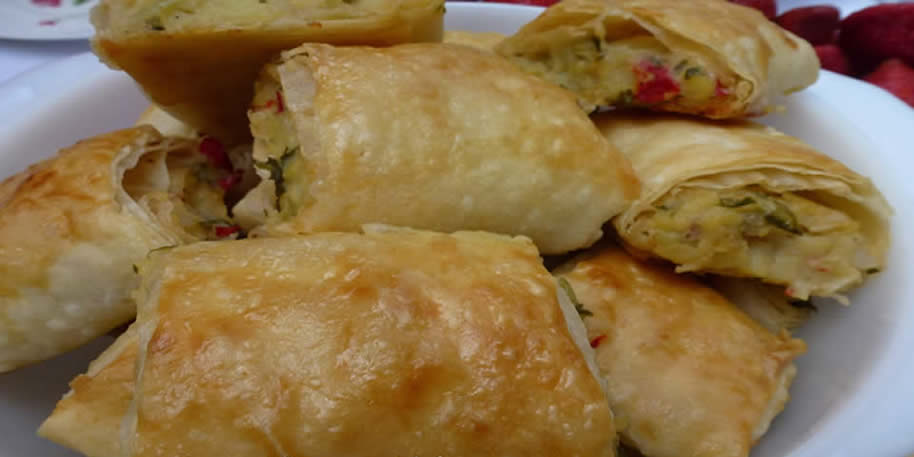 El Açması Katmer Börek Tarifi - 1