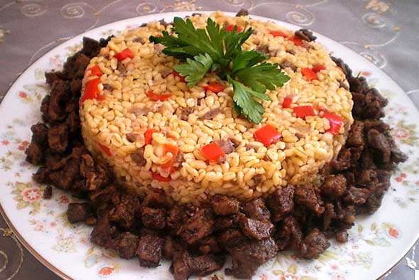 Etli Sebzeli Bulgur Pilavı Tarifi - 3