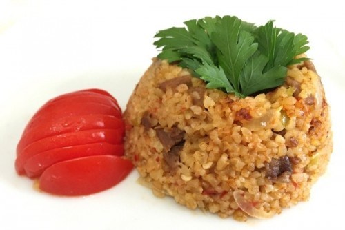 Etli Sebzeli Bulgur Pilavı Tarifi - 2