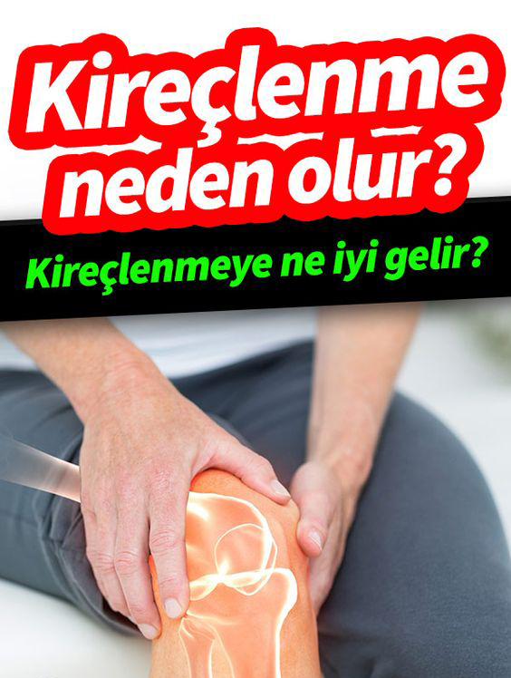 Kireçlenme neden olur? Kireçlenme belirtileri nelerdir? Kireçlenmeye ne