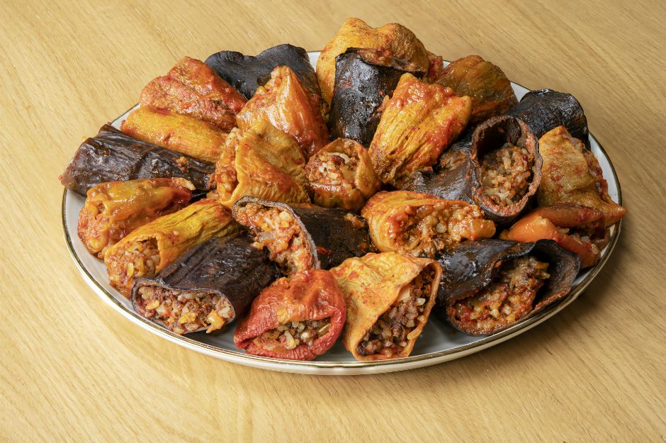 Fırın Poşetinde Kuru Dolma Tarifi - 1