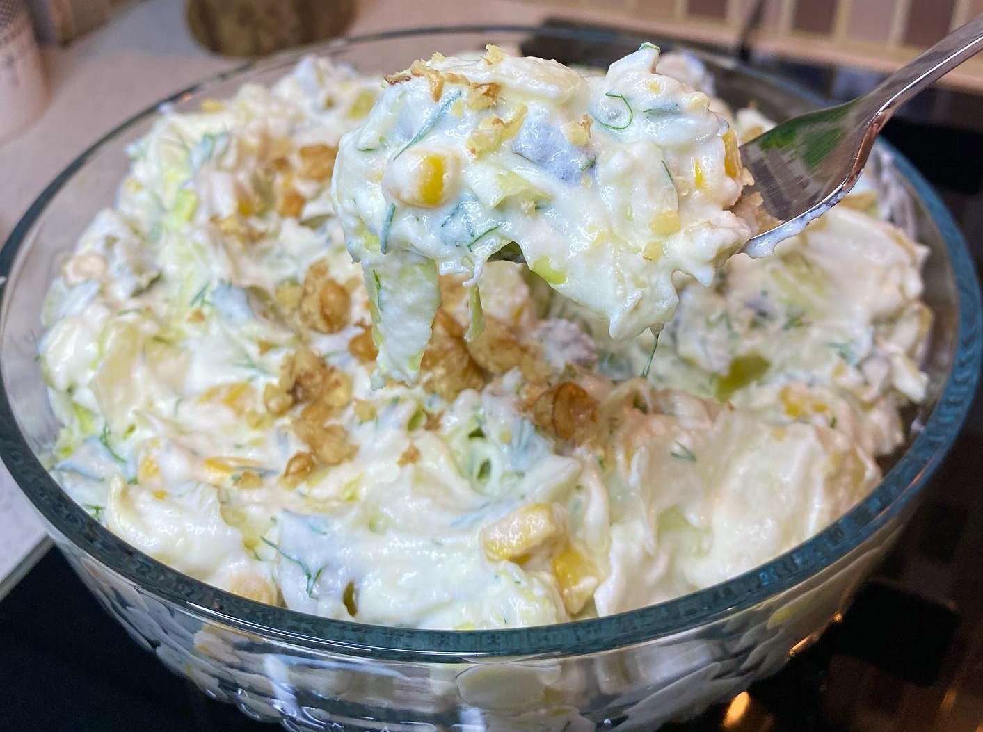 Yoğurtlu Göbek Salatası Tarifi - 2