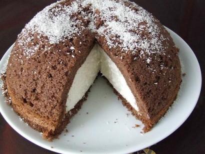Çikolatalı Muzlu Kümbet Pasta Tarifi - 2
