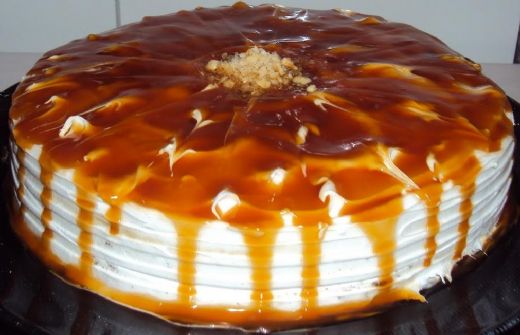 Karamelli Muzlu Kolay Pasta Tarifi - 2