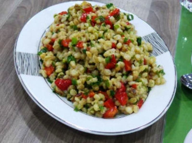 Kavrulmuş Cevizli Buğday Salatası - 1