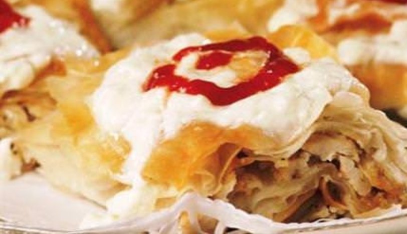 Kıymalı Yoğurtlu Rulo Börek Tarifi - 3