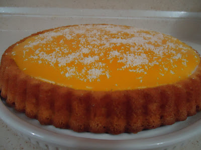 Portakallı Tart Kek Tarifi - 1