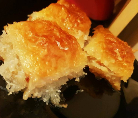 Portakal Sulu Şerbetli 10 Dakikada Tatlı Kadayıflı Baklava Tarifi - 1