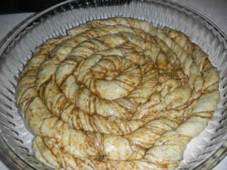 Tahinli Burma Çörek Tarifi - 1