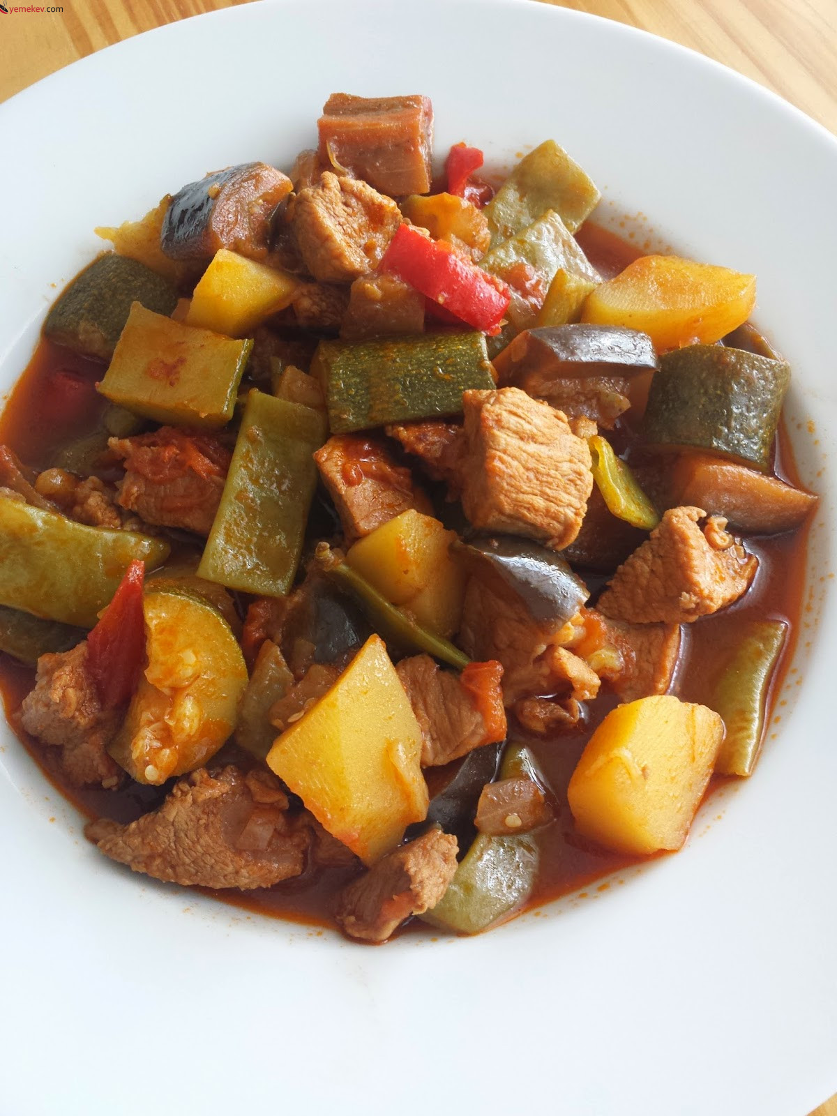 Etli Sebze Kebabı Tarifi - 5