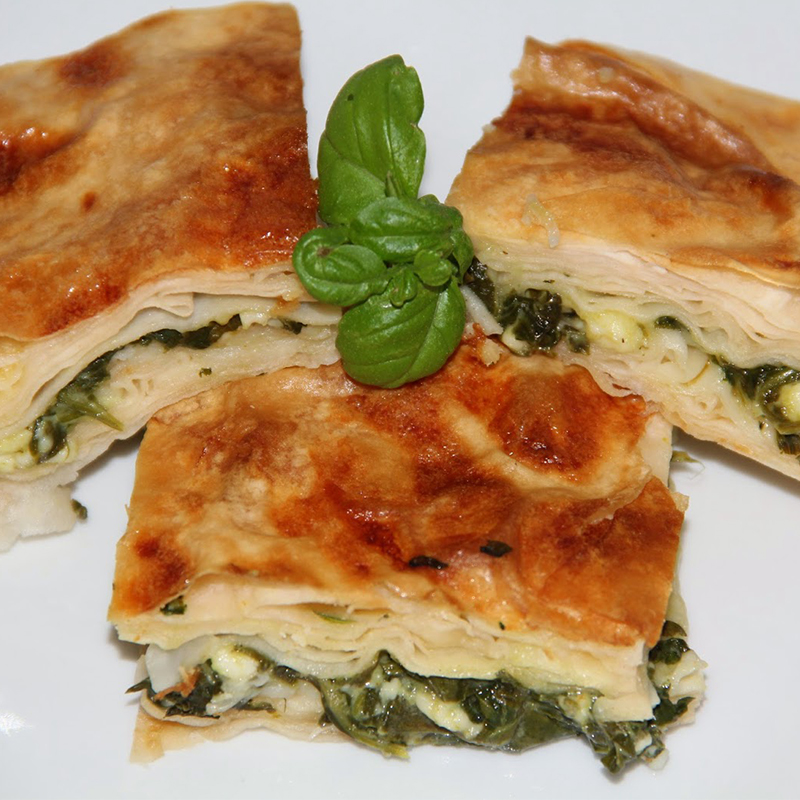 Ispanaklı Börek - 1