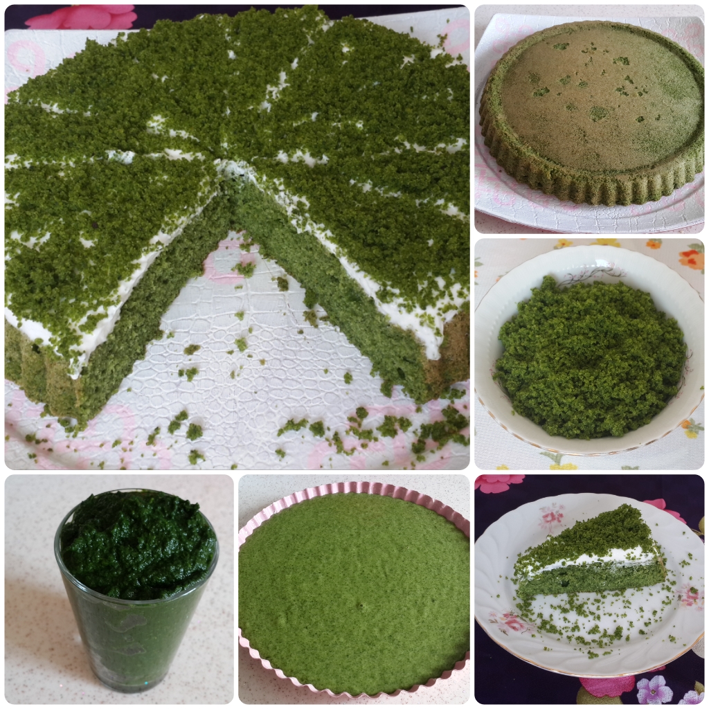 Ispanaklı Kek Tarifi - 7