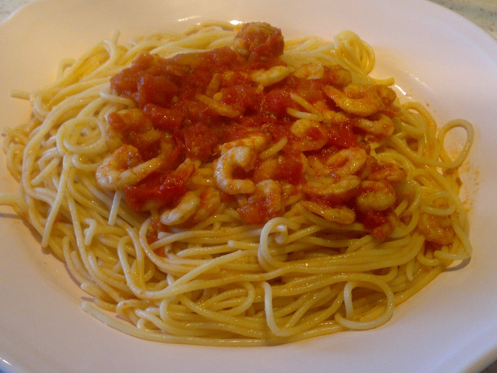 Limon Soslu Karidesli Spagetti Tarifi - 5