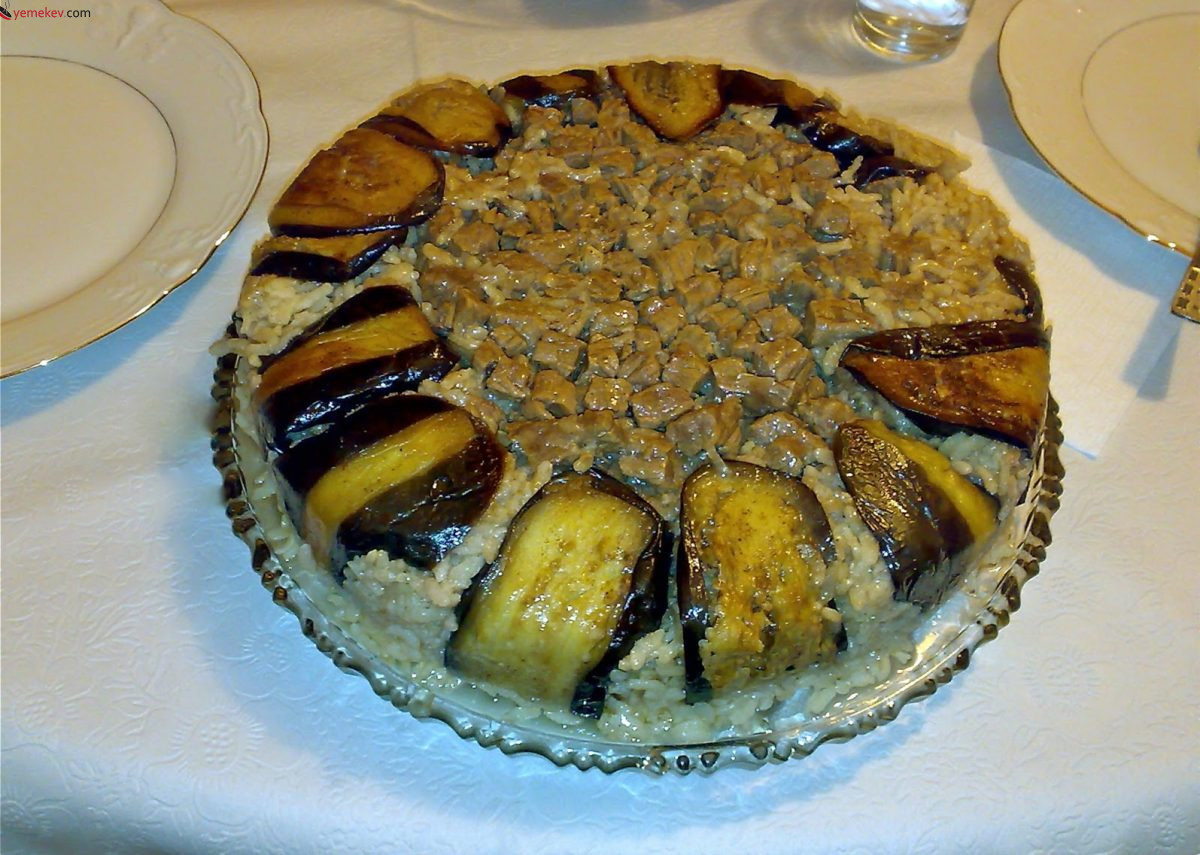 Patlıcanlı Pilav Tarifi - 5
