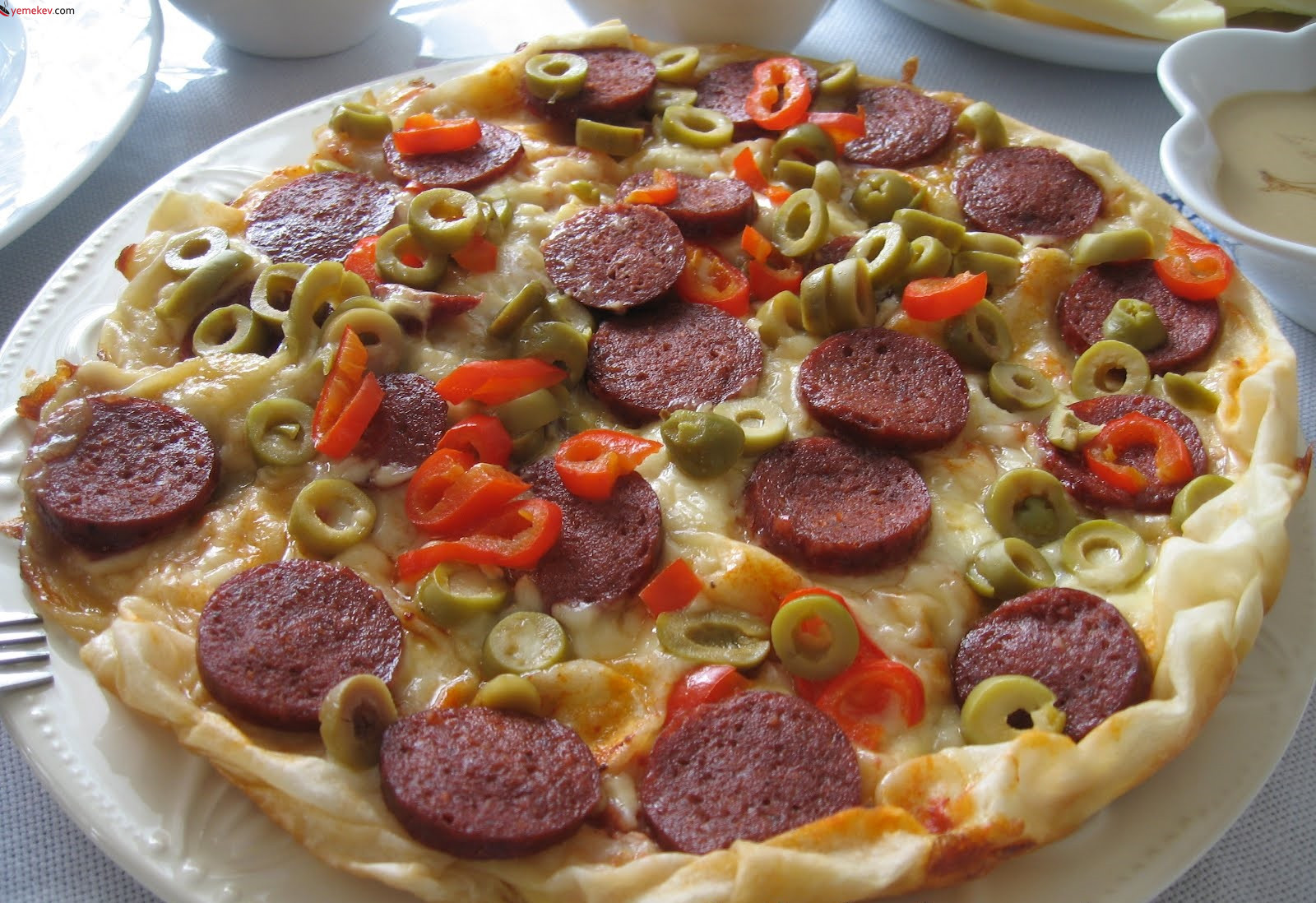 Tavada Pizza Tarifi - 1