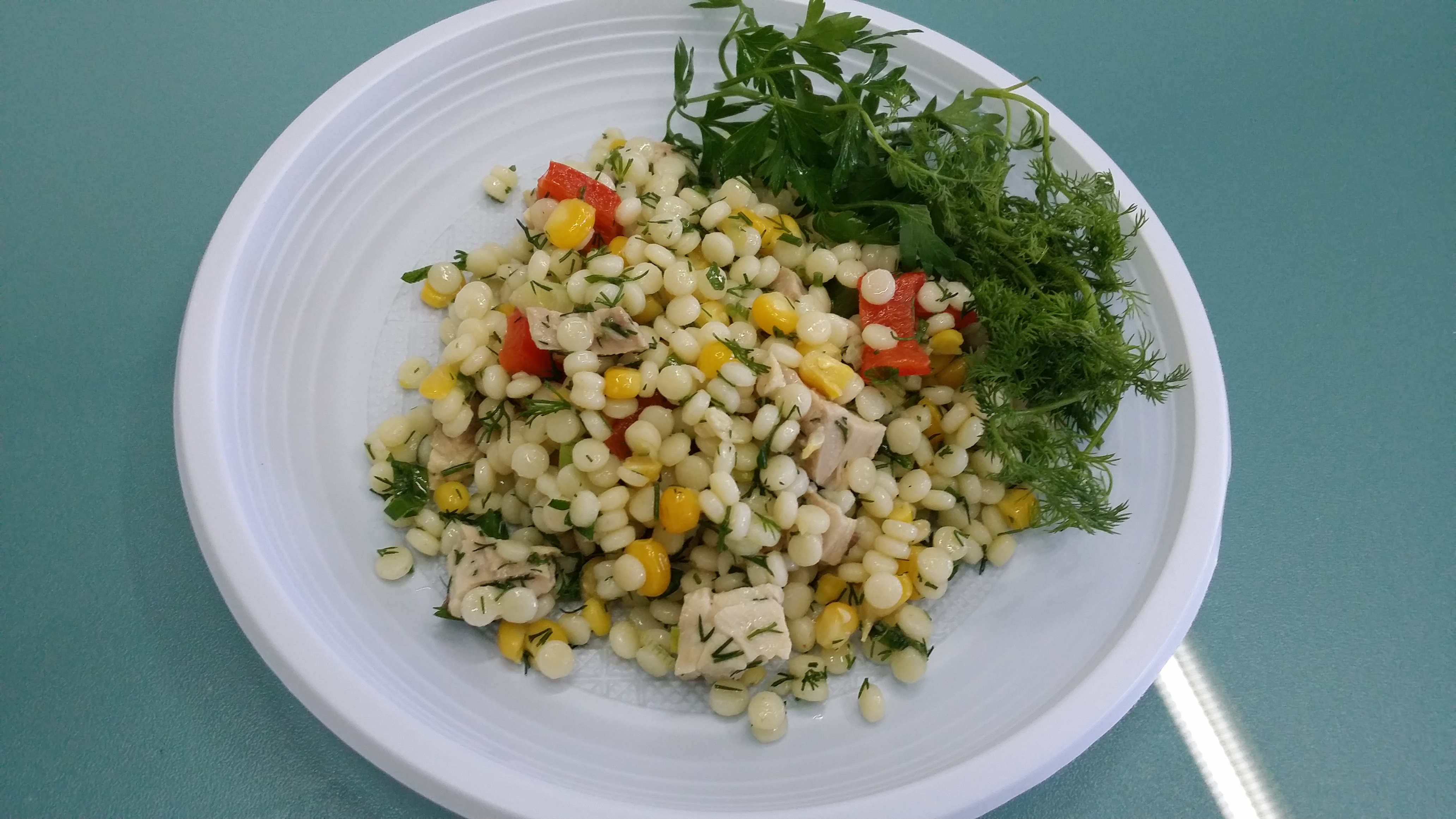 Biberli kuskus salatası tarifi Biberli kuskus salatası tarifi