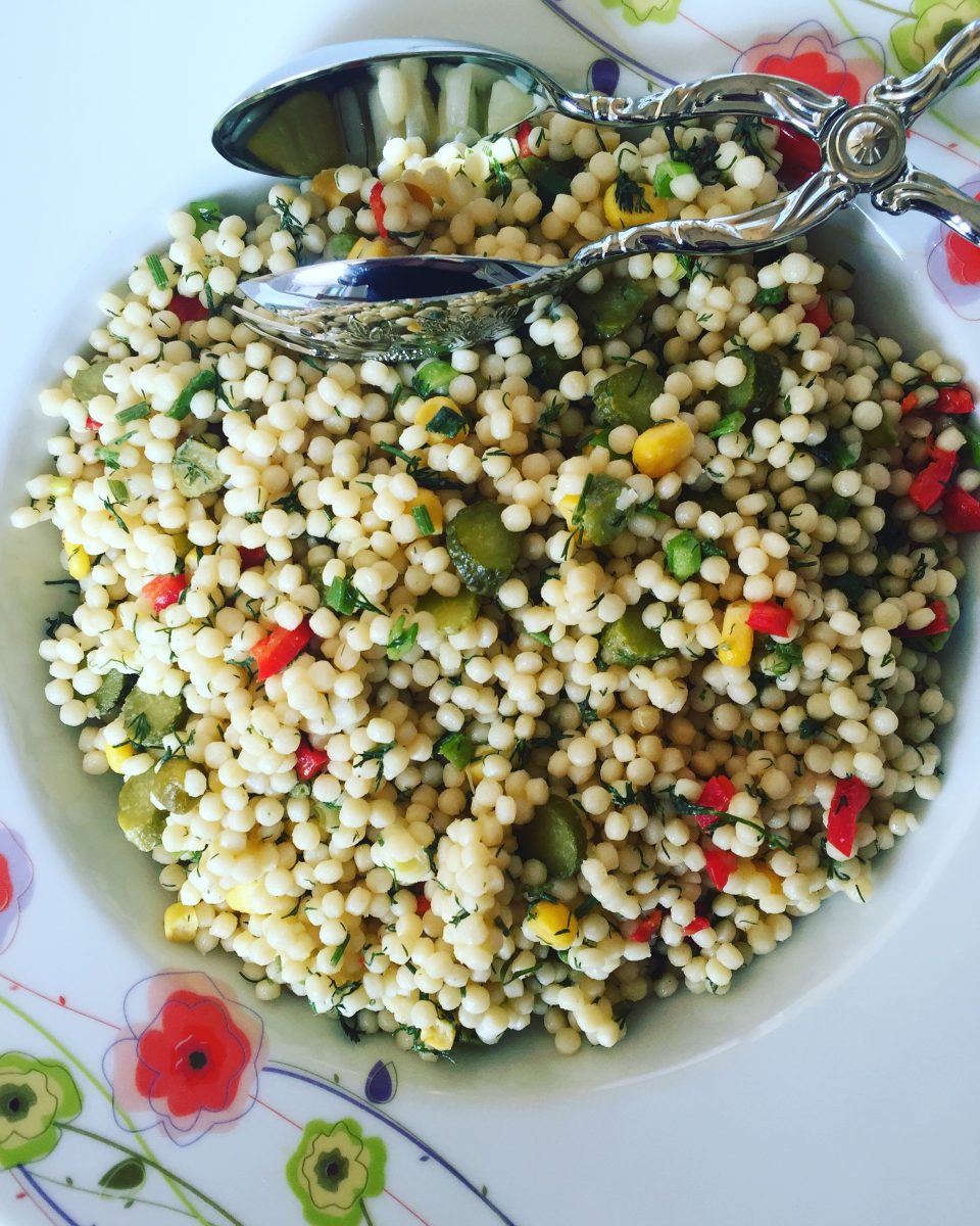 Biberli kuskus salatası tarifi Biberli kuskus salatası tarifi